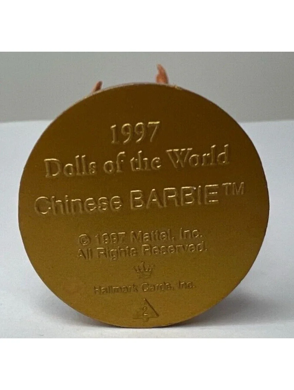 Hallmark Keepsake Chinese Barbie Dolls Of The World Exclusive Christmas Ornament